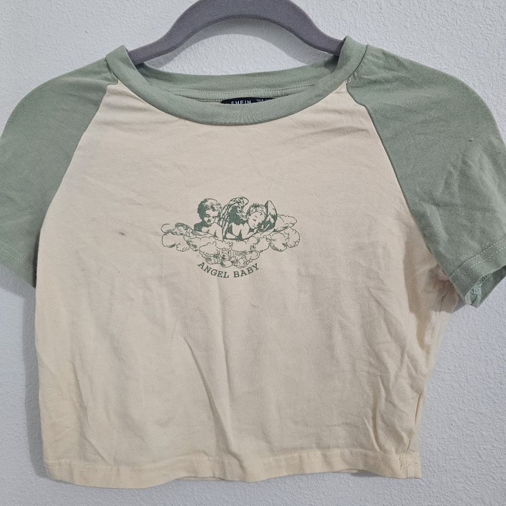 2 Angel  Baby T shirts
